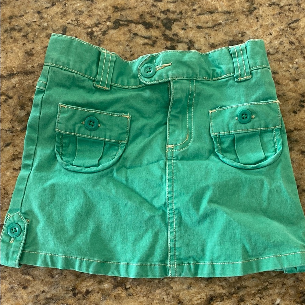 The Children's Place Green Skort with Utility Style